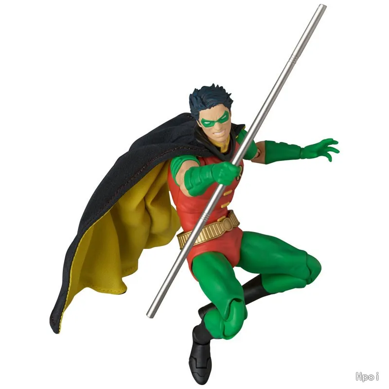 -متوفر في المخزون لعبة Medicom الأصلية MAFEX Batman: Hush Robin 15cm 2025 نمط جديد منقولة شخصيات كرتونية نماذج الحلي #3
