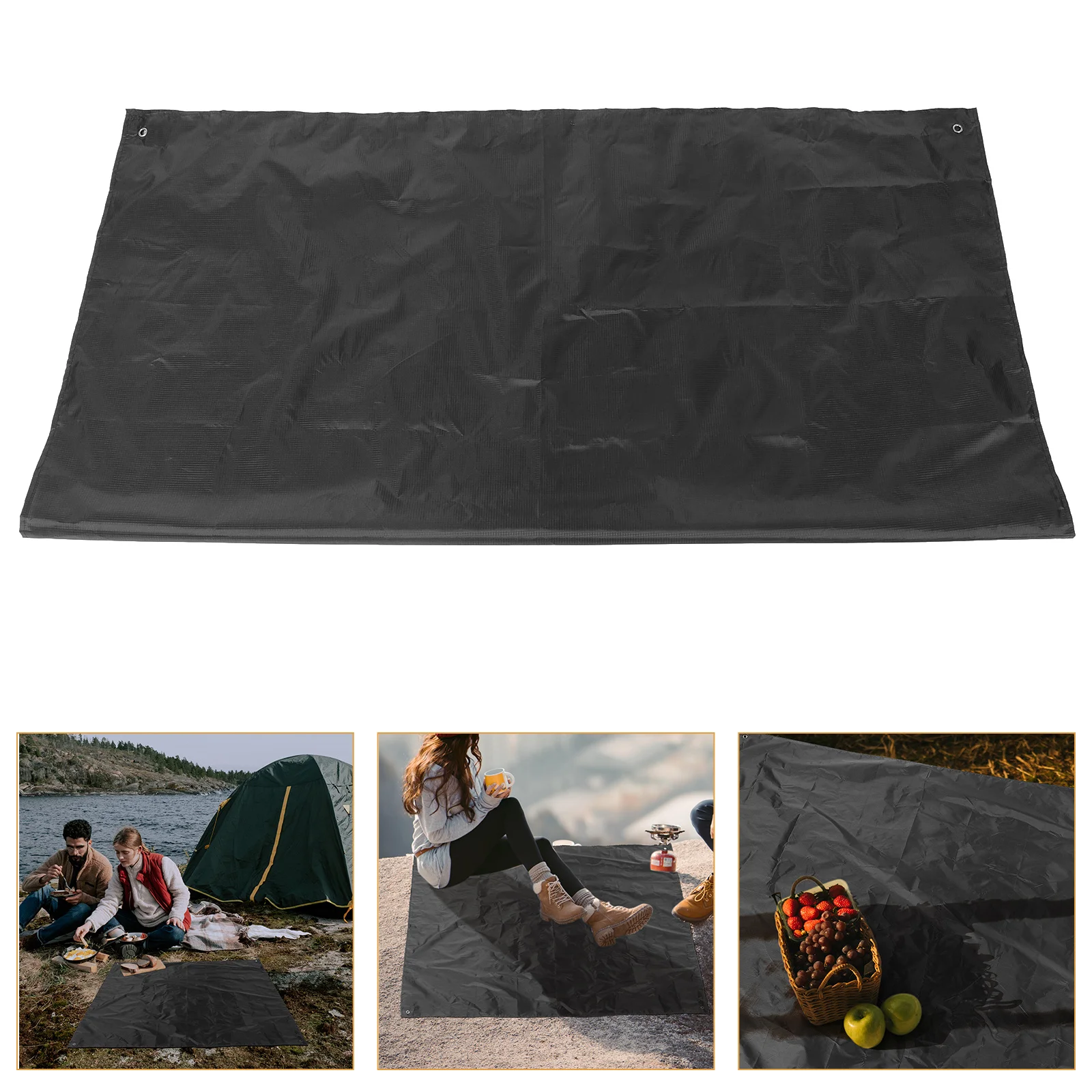 

1 Sheet Waterproof Picnic Blanket Foldable Large Beach Mat Lightweight Portable Outdoor Camping Rug Outdoor Blanket