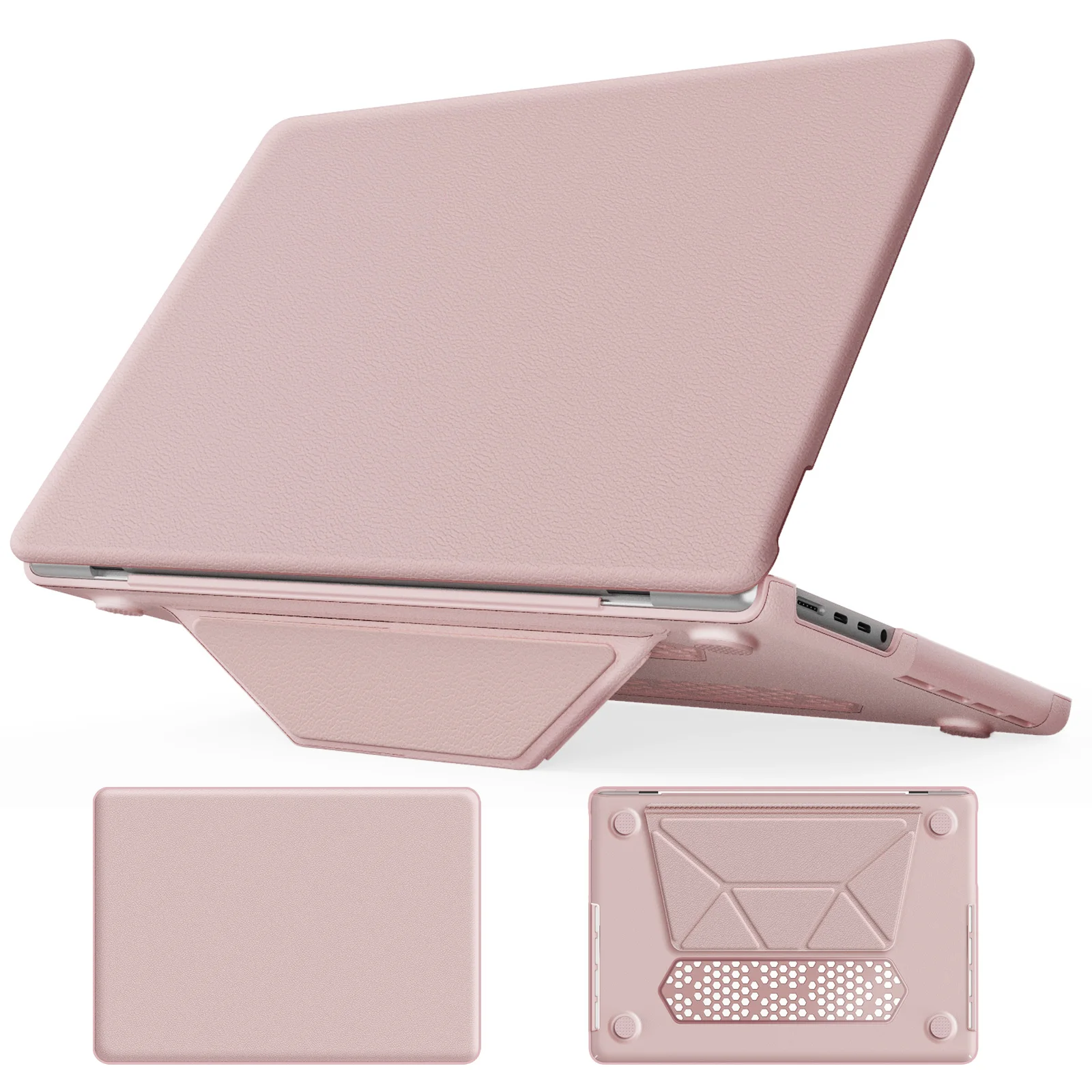 

Роскошный кожаный чехол для ноутбука Apple Macbook Pro Air 2025, чехол-подставка 16, 15, 14, 13,6 дюйма, жесткий чехол для ноутбука