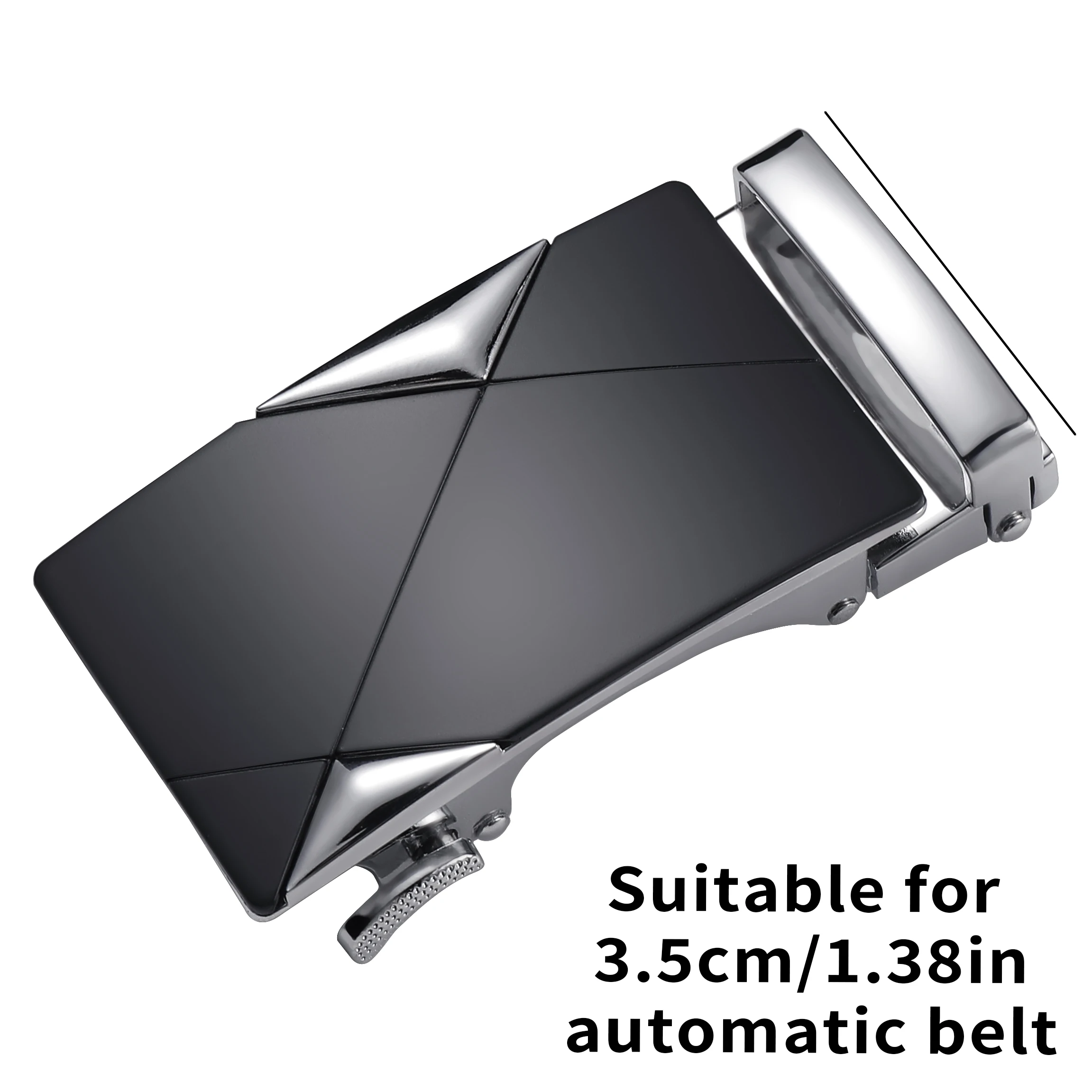 No Body, Only Buckle, All Suitable for 3.5cm/1.38in Automatic Body. All Zinc Alloy Automatic Buckle, Wear-Resistant and Scratch
