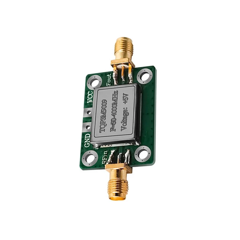 FFYY-DC5V RF LNA TQP3M9009 50-4000Mhz منخفضة الضوضاء وحدة مكبر للصوت استقبال الإشارات النطاق العريض راديو مكبر للصوت مجلس