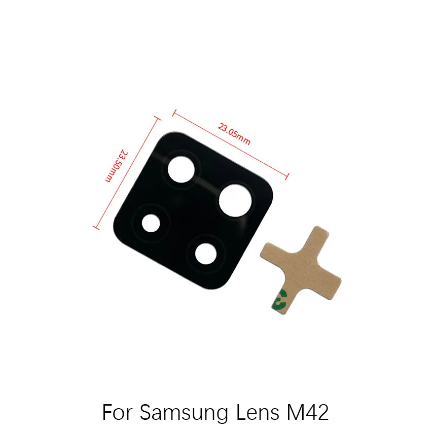 Camera Glass Back Rear Camera Glass Lens For Samsung M33 M40 M42 M51 M52 M53 M54 With Adhesive Sticker