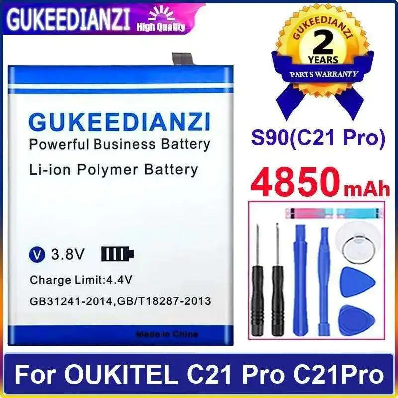 

4850Mah For Oukitel C21 Pro C21pro S90 Reliable Power Mobile Phone Battery