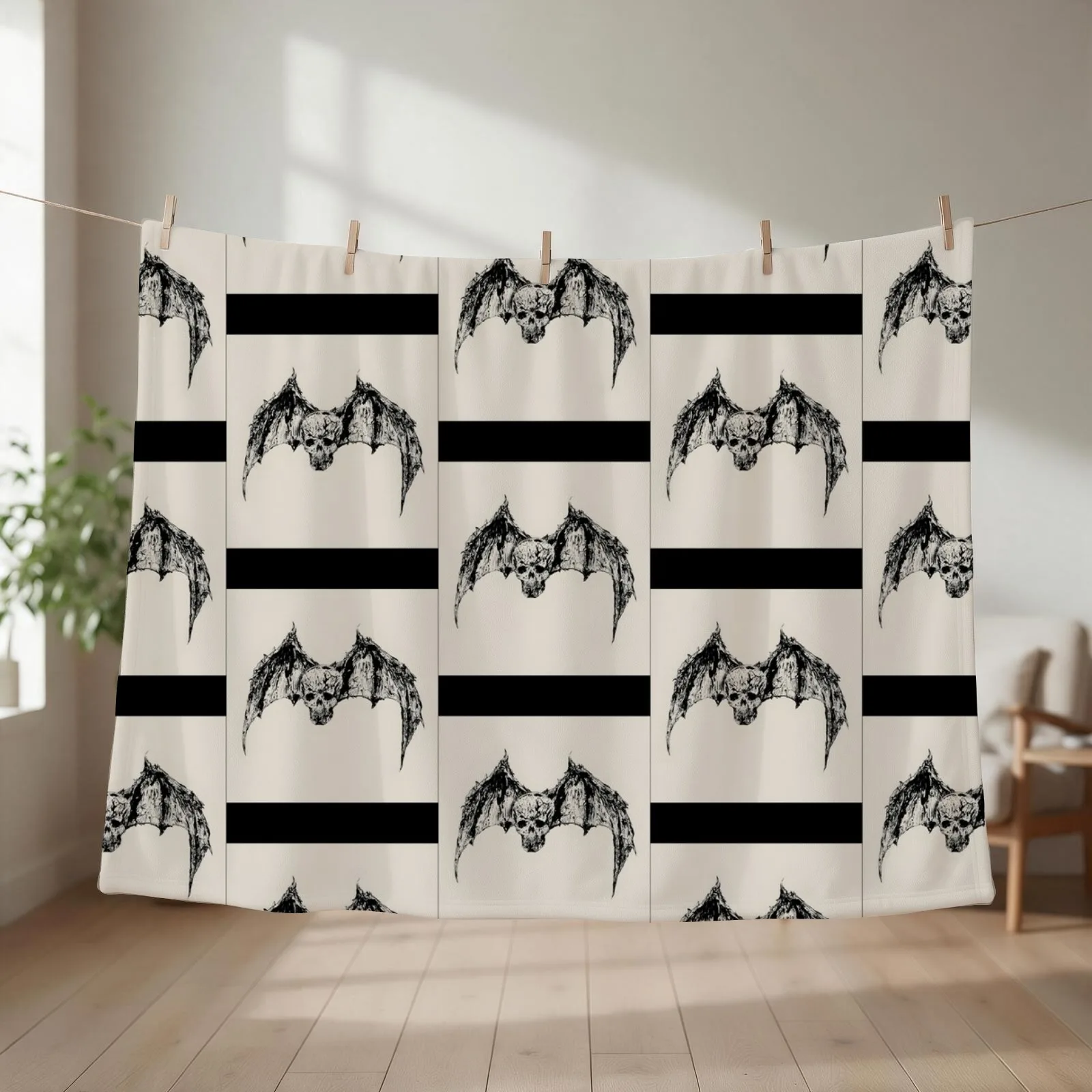 Avenged Sevenfold Life is But a Dream Artwork Throw Blanket couch cozy soft plush fuzzy picnic outdoor blanket