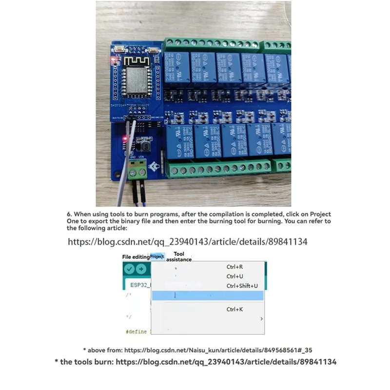 

B34B-Высокопроизводительный 32-канальный релейный модуль WIFI Bluetooth с использованием блока питания постоянного тока ESP32-WROOM