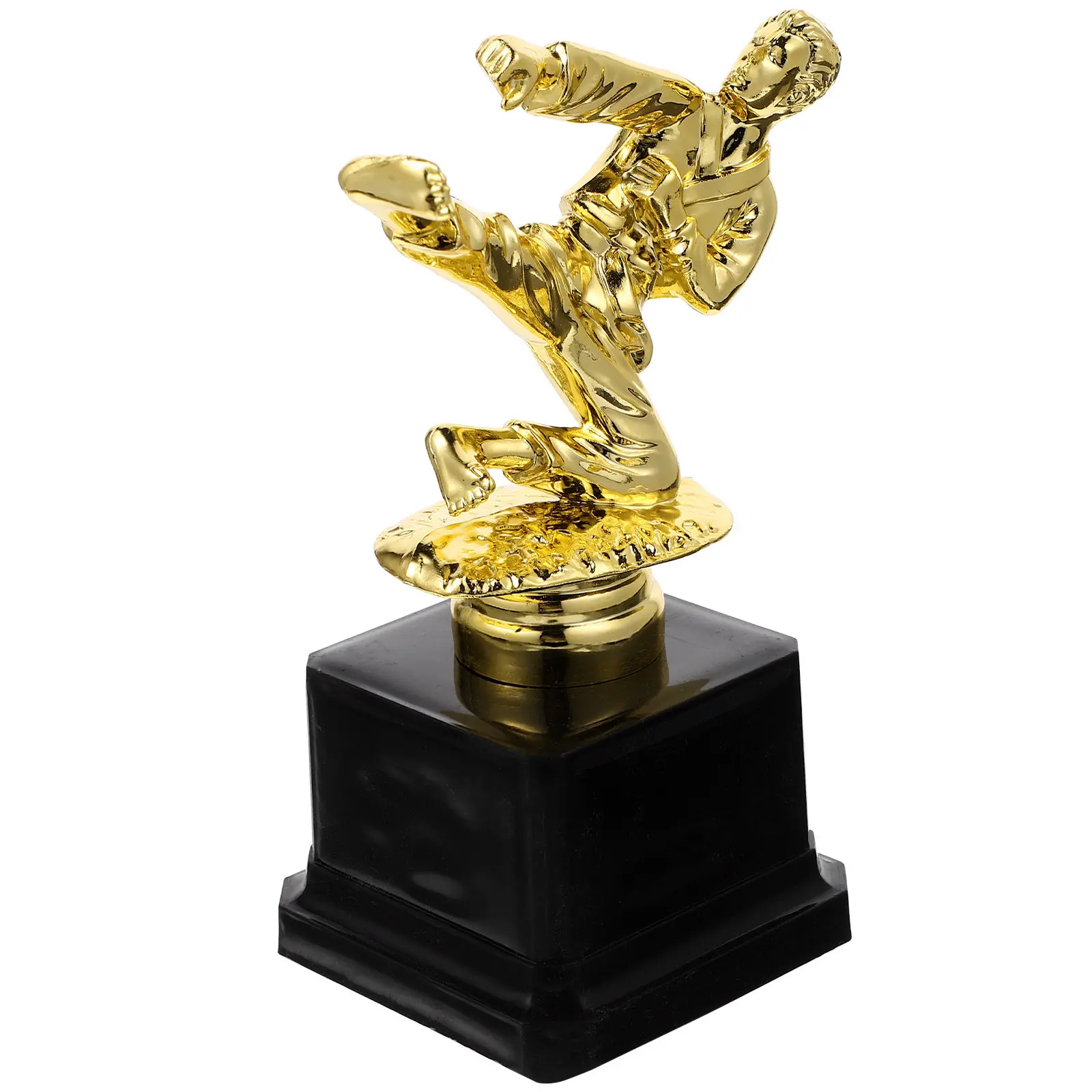 Martial Move Design Trophy Cup for School Kindergarten Competition Party Celebration Ceremony Award Trophy Decor Winner