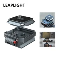 Kit de Liberación Rápida para Gimbal de Cámara DSLR Arca Universal, Abrazadera QR Arca-Swiss, Montaje Rápido para Trípode y Slider para DJI Ronin RS4 RS