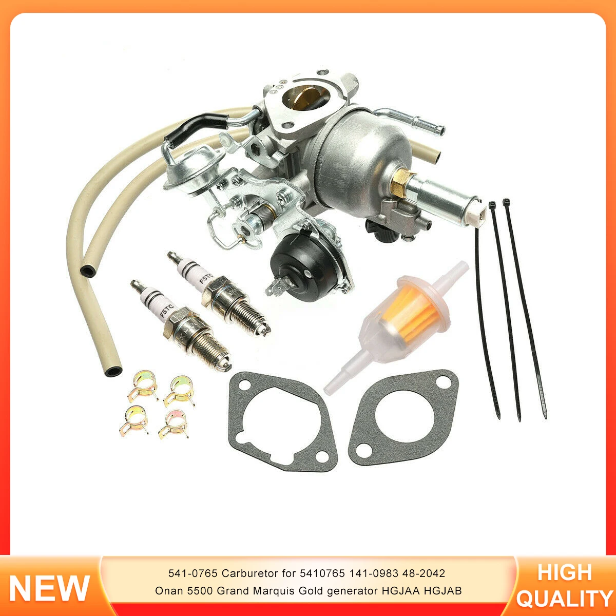 

541-0765 Carburetor for 5410765 141-0983 48-2042 Onan 5500 Grand Marquis Gold generator HGJAA HGJAB