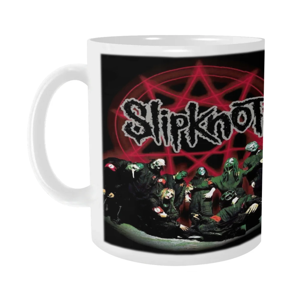 

Classic Heavy Metal Rock S-Slipknot Ceramics Coffee Mugs Tea Cup Milk Cups Gifts Drinkware Coffeeware