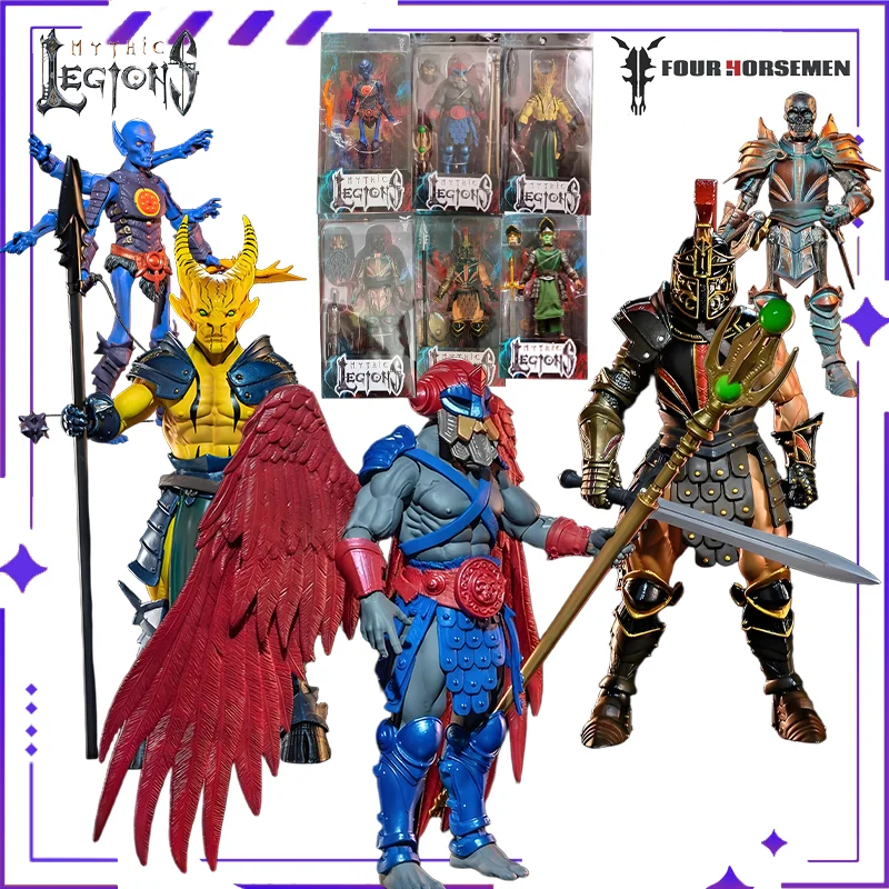 

[In Stock] Four Horsemen Studios Mythical Legion Series All Star 5 Okietos Finished Model Movable Joint Model Exquisite Gift