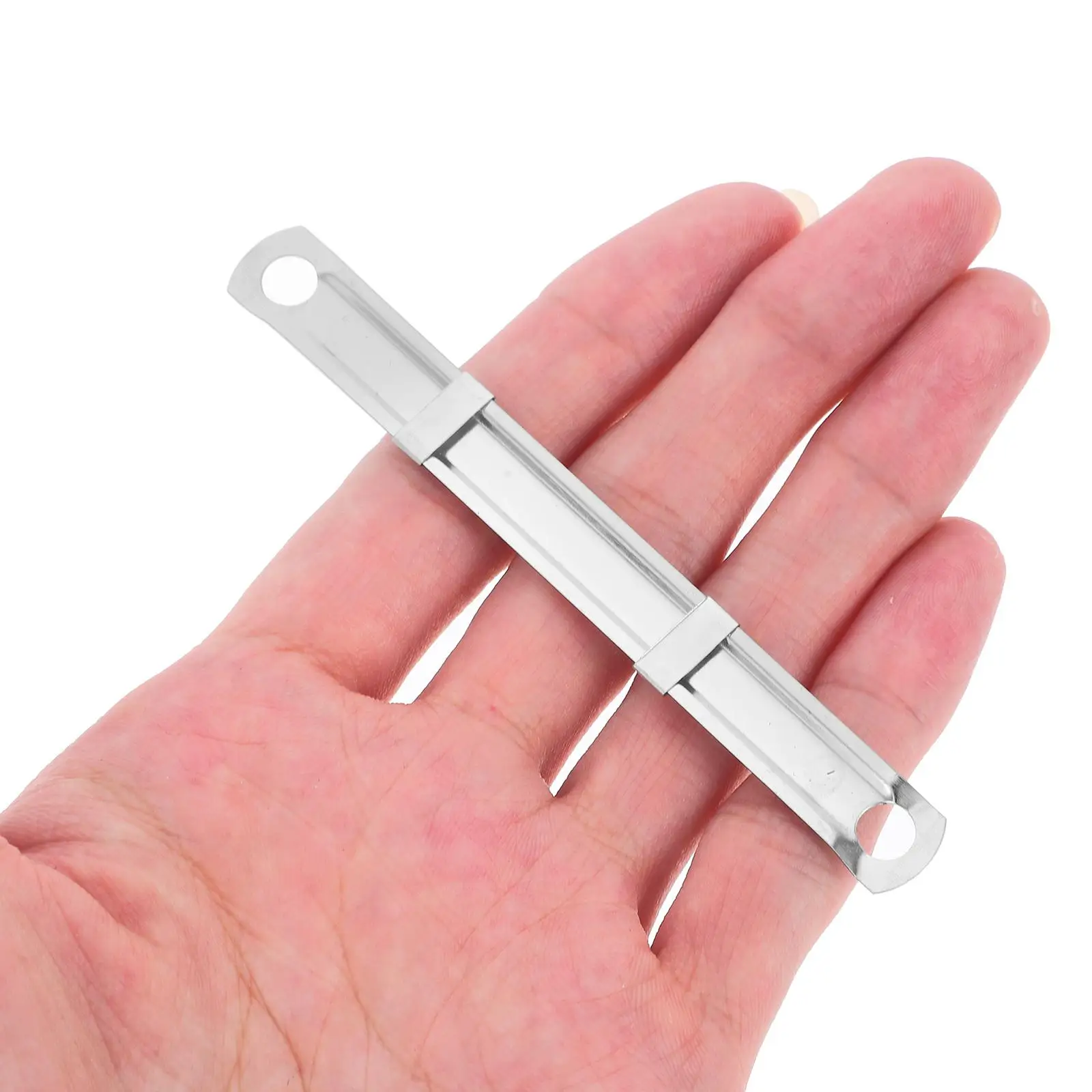 100 Pcs Metalbindingclipbindingringbindingstrip Stationery Clips Supplies Practical Bookbinding