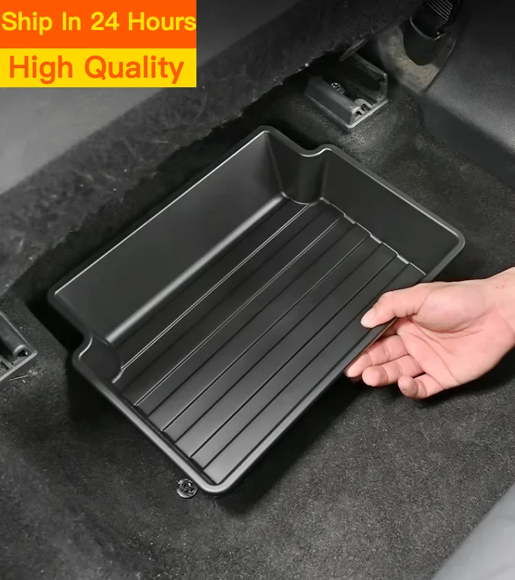 New For Toyota RAV4 XA50 Environmentally Friendly Drawer ABS Storage Box Push Pull Car Interior Accessories 2019 2020 2021 2022