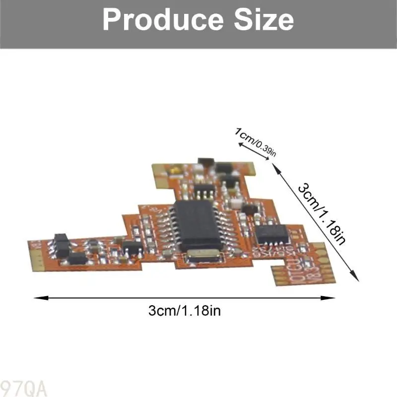 

97QA FPC Version SI4732 Chip and Crystal Oscillator Component Modification Module for Quansheng K5K6