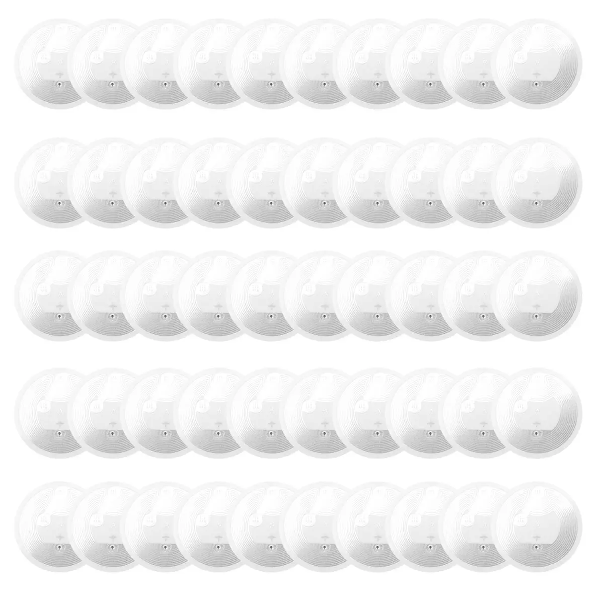 (A02R) 50 Pcs NFC Ntag213 Nfc Label Sticker 13.56MHz ISO14443A NTAG 213 Sticker Universal Lable for ALL NFC Enabled Phone