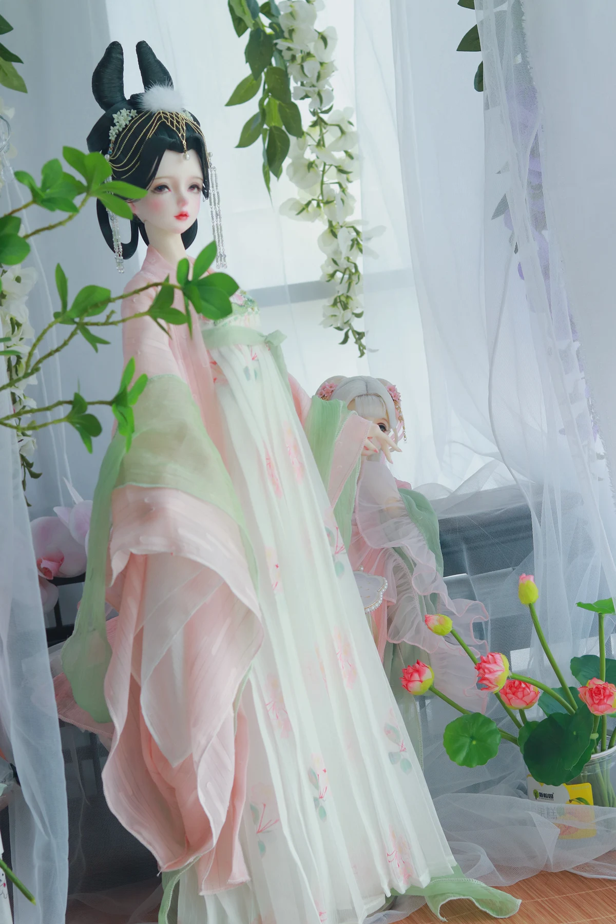 Ob27 Barbi 1/6 1/4 1/3 Oude Kostuum Bjd Kleding Hanfu Fee Rok Voor Bjd/Sd Yosd Msd Sd13 Groot Meisje Pop Accessoires A1928