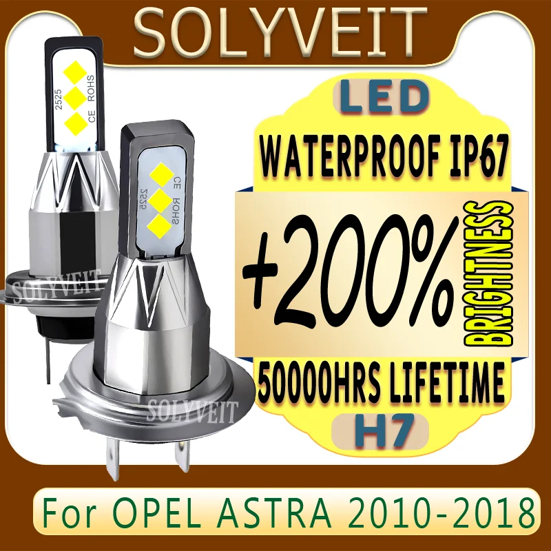 

Waterproof Long Durability Energy Saving Plug and Play LED Headlight For OPEL ASTRA 2010 2011 2012 2013 2014 2015 2016 2017 2018