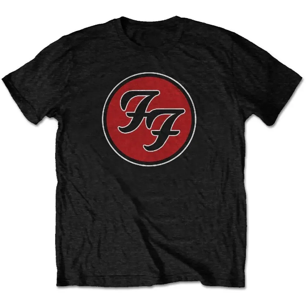 FOO FIGHTERS- FF LOGO Official T Shirt Rock Band Mens Licensed Merch