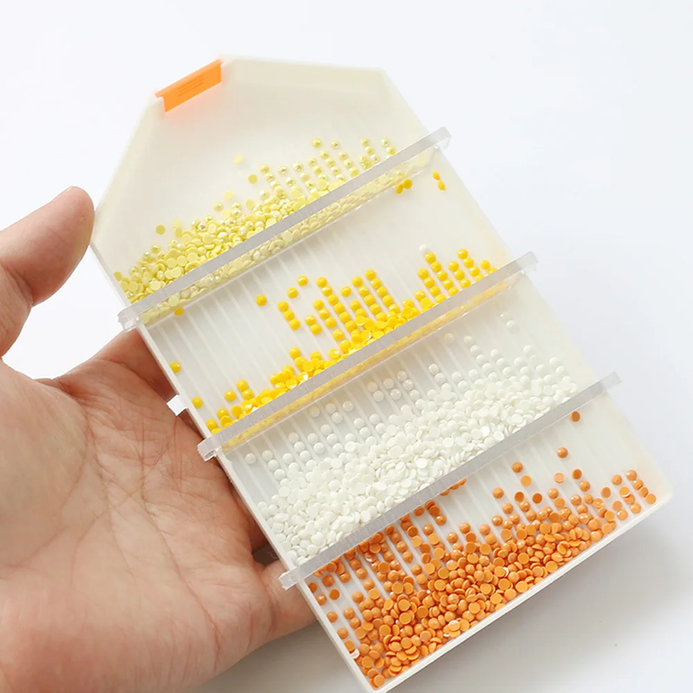 New Removable 3 Slots Diamond Painting Storage Containers Trays, Diamond Painting Accessories Lardge Diamond Painting Trays