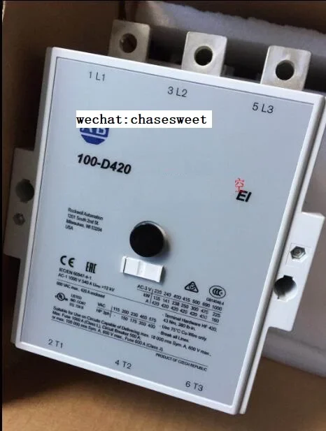 100-D420 contactor  refurbished with box, 99%  looking , like