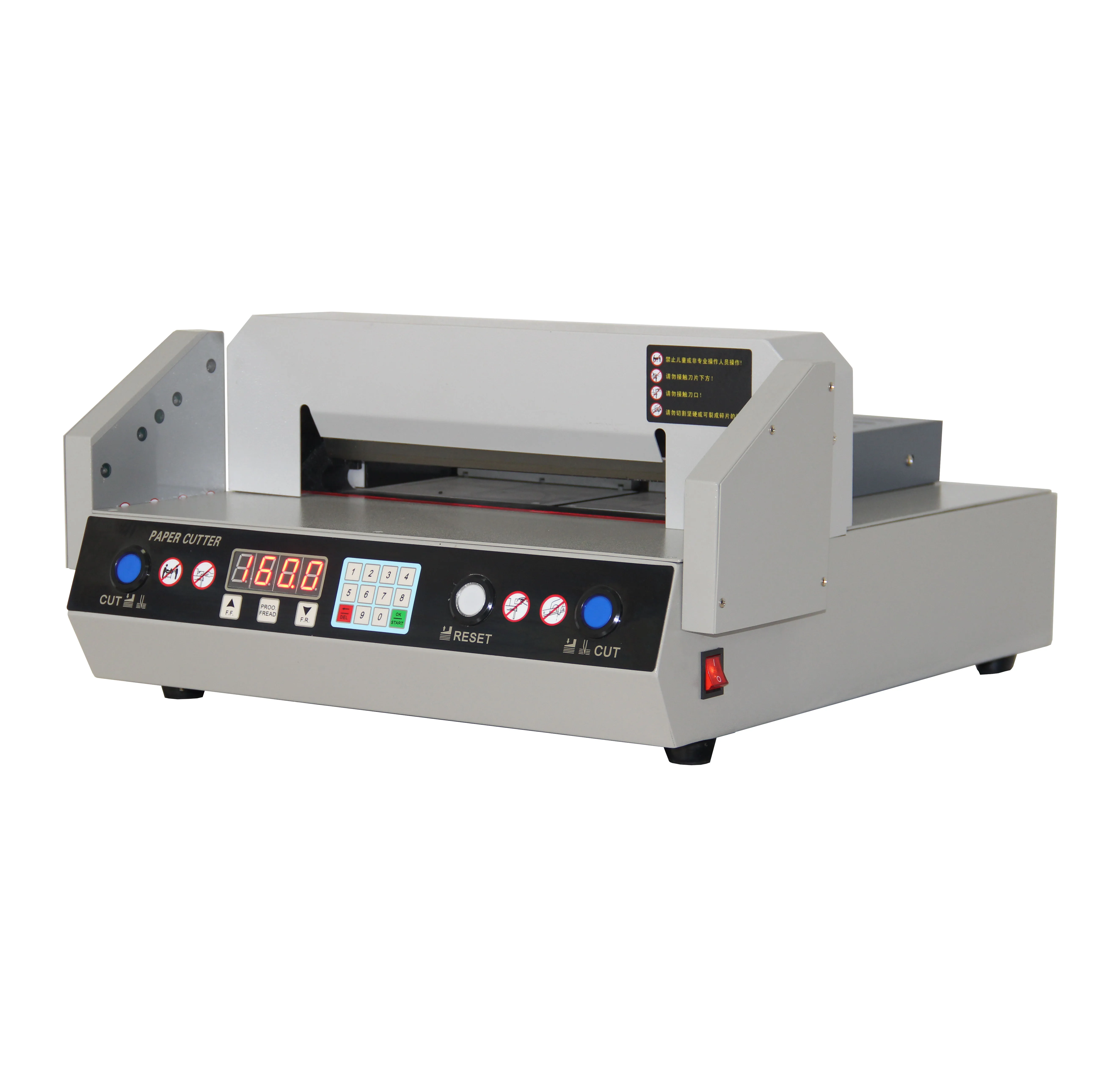 WD-320VS+ Electric High Precision Intelligent Paper Cutting Machine with 320mm Max Cutting Size