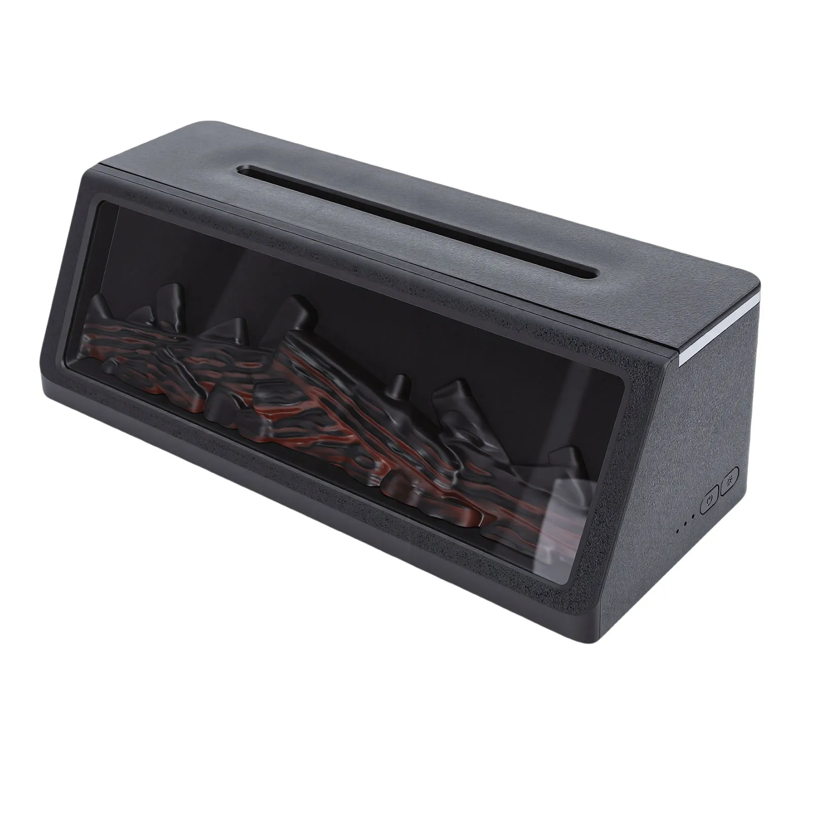 

Аромадиффузор для камина 5 Вт с RGB-подсветкой, 320 мл, бесшумный увлажнитель воздуха для дома, спальни, отеля