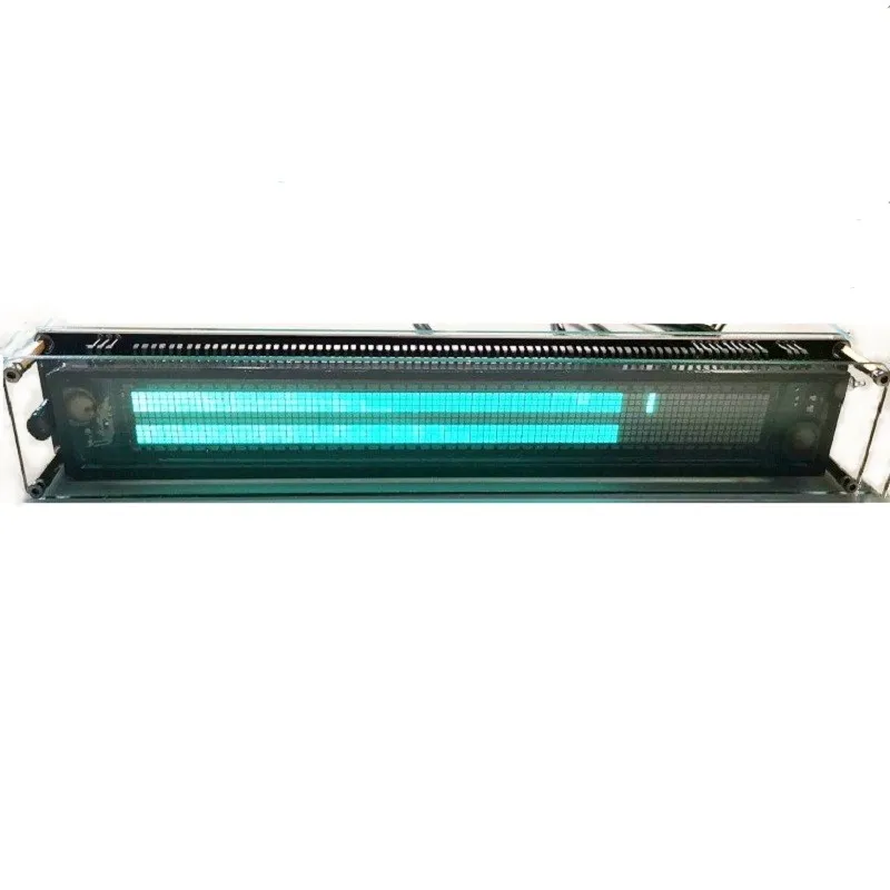 AKVFD precise digital clock music level light with remote control with integrated aluminum shell large dot matrix screen