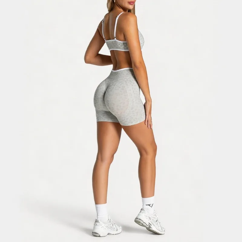 PMW Women's Hip Lift Sports Underwear Quick-drying Beauty Back High Waist Seamless Yoga Suit Set Breathable Sports Bra