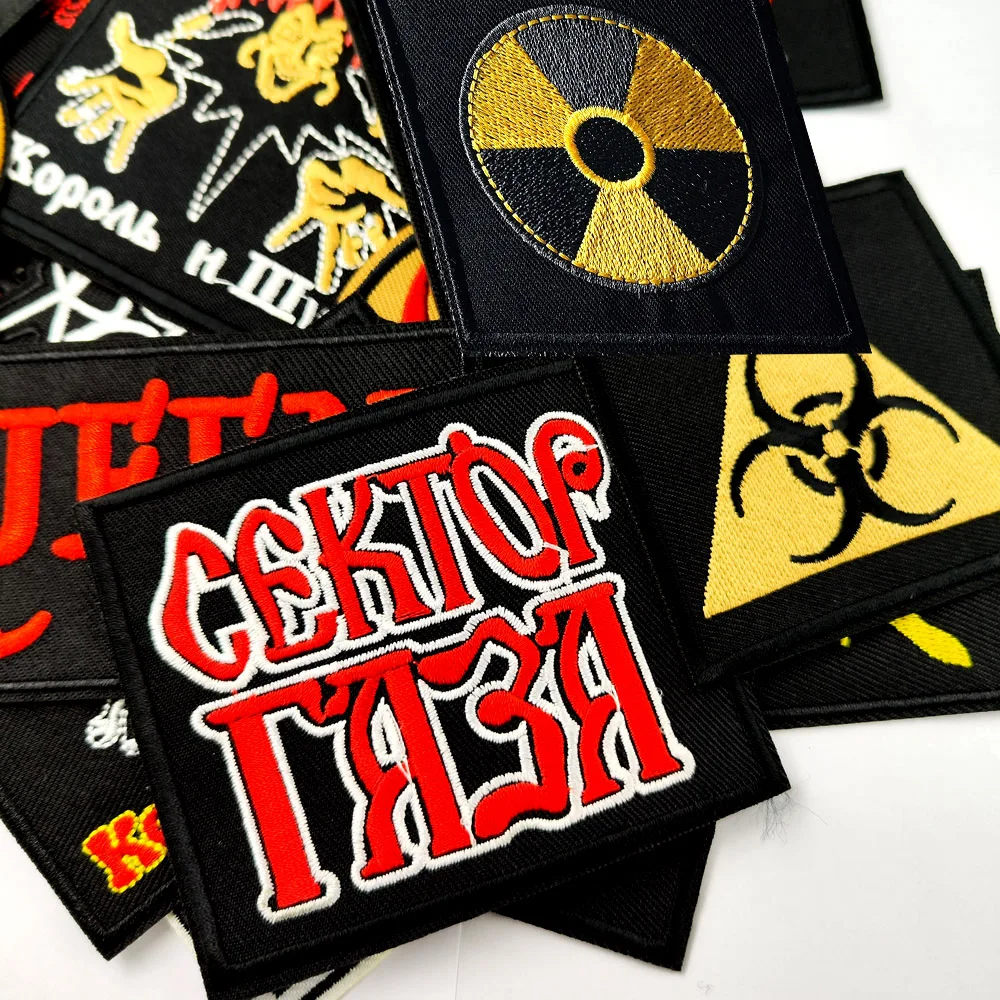 ROCK BAND Iron-On Patches Clothe Embroidery Applique Sewing Supplies Decorative Badges Classic Nostalgia Music Popular