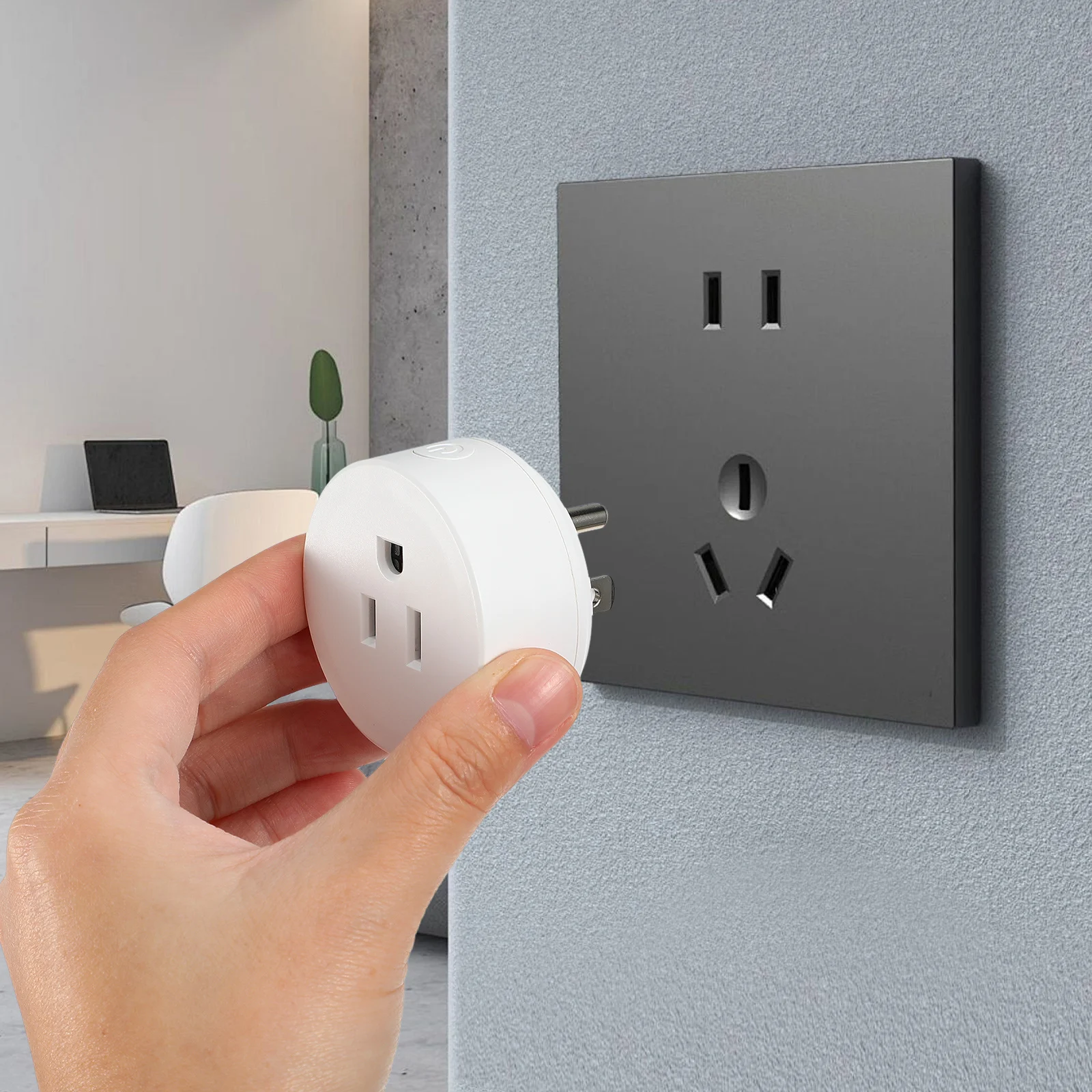 

Remote Control Outlet Wireless Switch for Home Use No Wiring Required Long Range Stable Current Flow for Lights