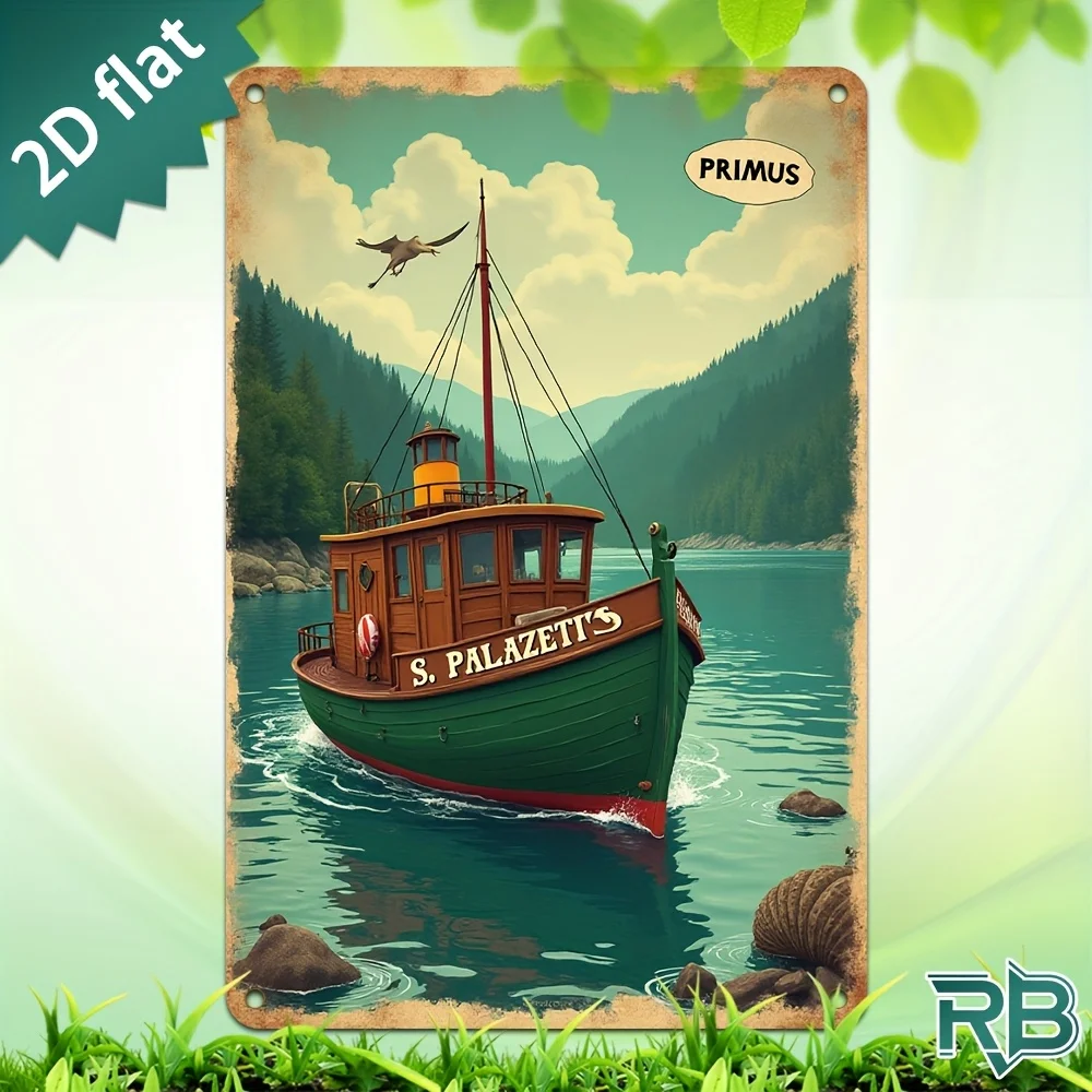 New Trendy HD Metal Wall Art - Vintage Retro 
