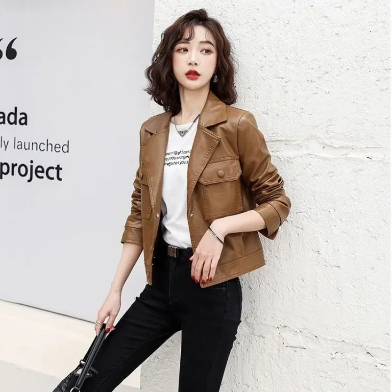 Slim Fit Black Suit Collar Women's Jackets Pretty Sale Korean Reviews Clothes High Quality Female Coat Vintage Cheap Luxury