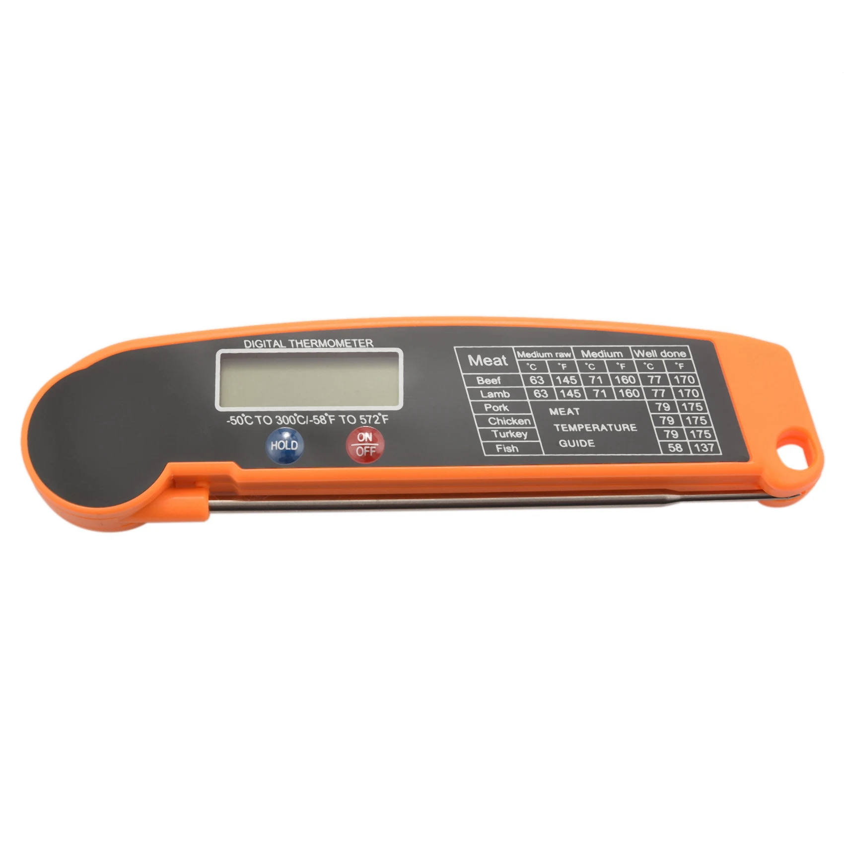 A04G-8X Digital Instant Read Meat Thermometer With Highly Accurate Temperature Probe, Electric Cooking Thermometer