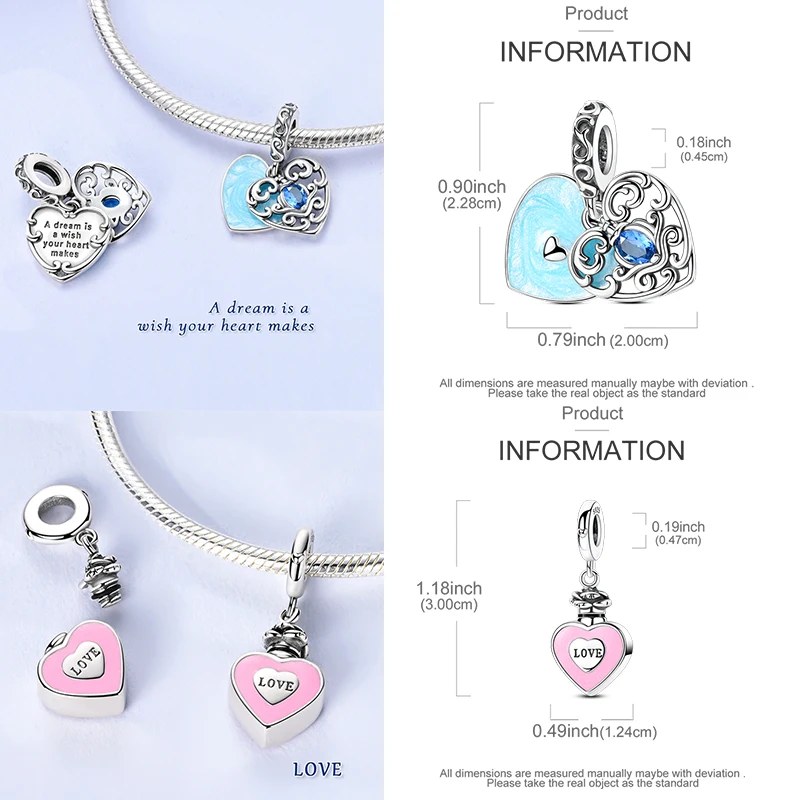 925 Sterling Silber Charm-Perlen Katze Mond Pfote Schmetterling Kreuz Sternennacht Krippenmotiv DIY Armband Halskette Geschenk für Frauen Mädchen – Detail 23