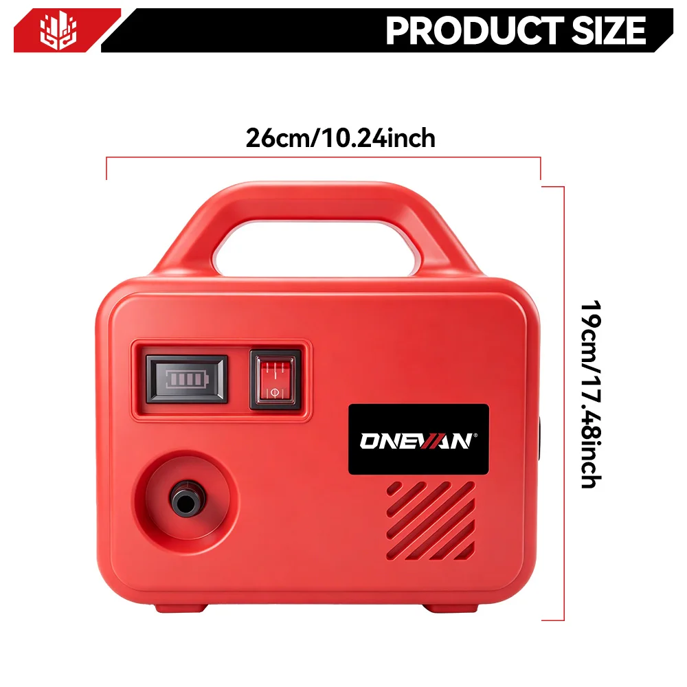 ONEVAN 260W Electric Water Pump 150M Cordless Watering Machine Rechargeable Garden Watering Tools For Makita 18V Battery Pin