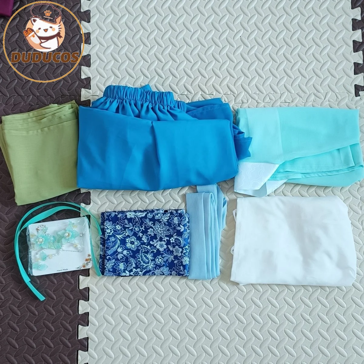 【Ready For Ship】 Maomao Cosplay Costume Anime The Apothecary Diaries【S-XL】DUDU-R Mao Mao Frog Green Dress Wig Season 2