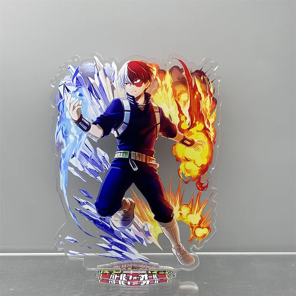 

HOT Anime My Hero school 15CM Acrylic Stand Model Cosplay Charm Characters Ornament Accessories Goods Collection Gifts