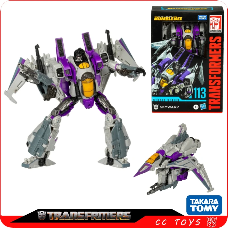 In stock Takara Tomy Transformers Toys Studio Series SS-113 Voyage Class 14CM Skywarp Autobot action figure robot collection