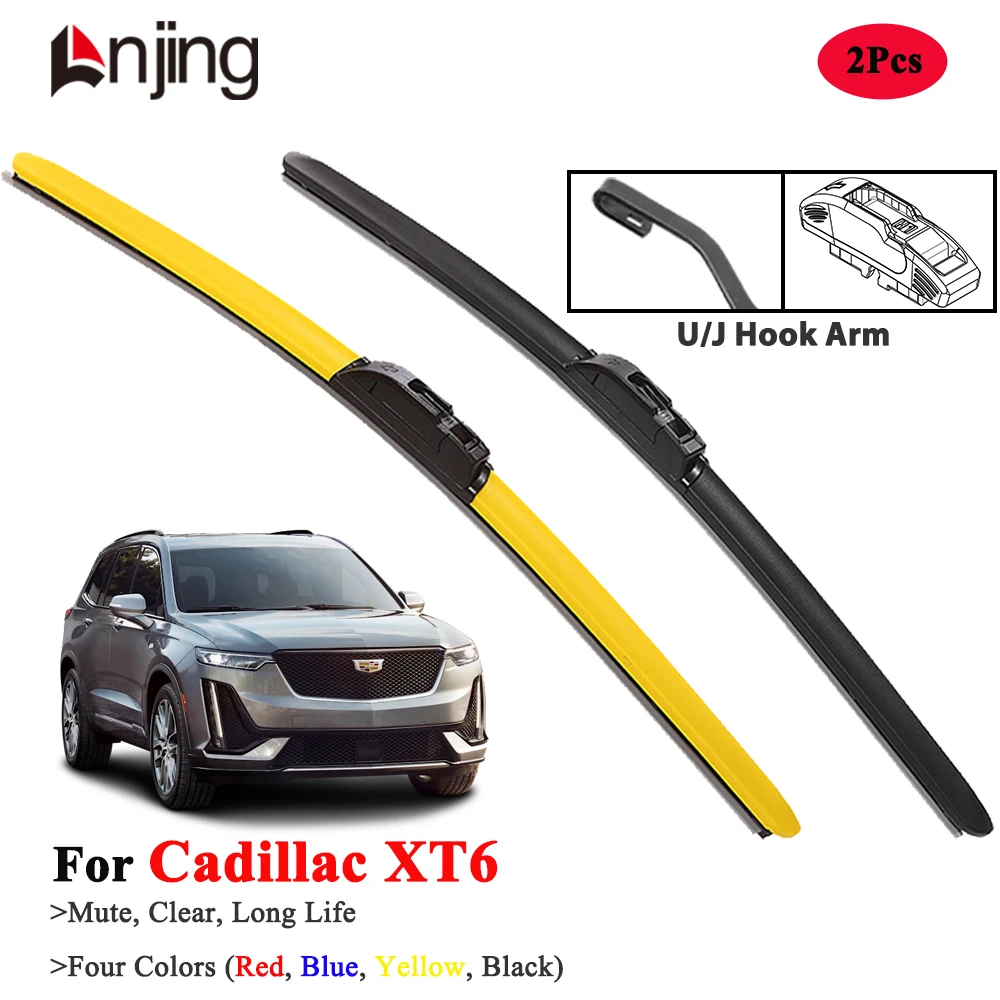 

LNJING Wiper Blades For Cadillac XT6 2020-Now