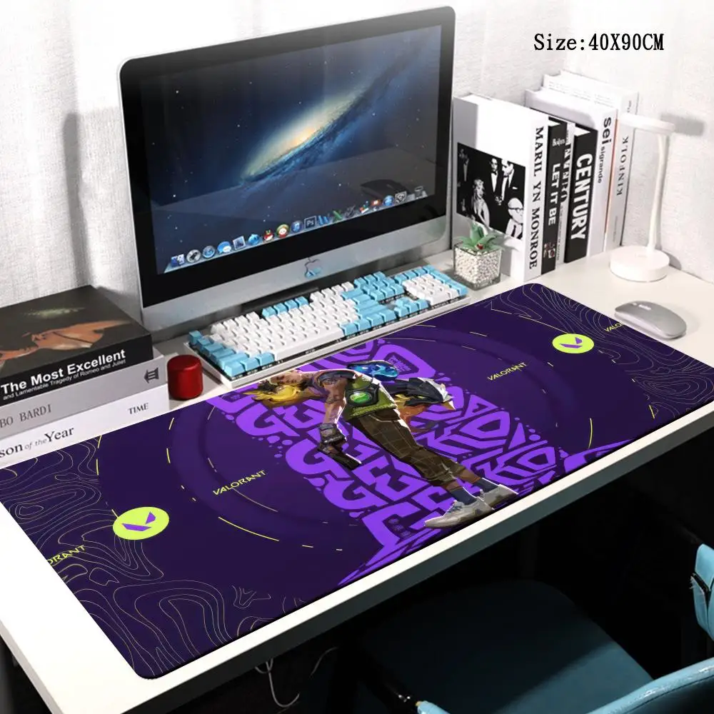 

VALORANT Gekko Gaming Mouse Pad Large Mouse Pad PC Gamer Computer Mouse Mat Big Mousepad XXL Carpet Keyboard Desk Mat Mause Pad