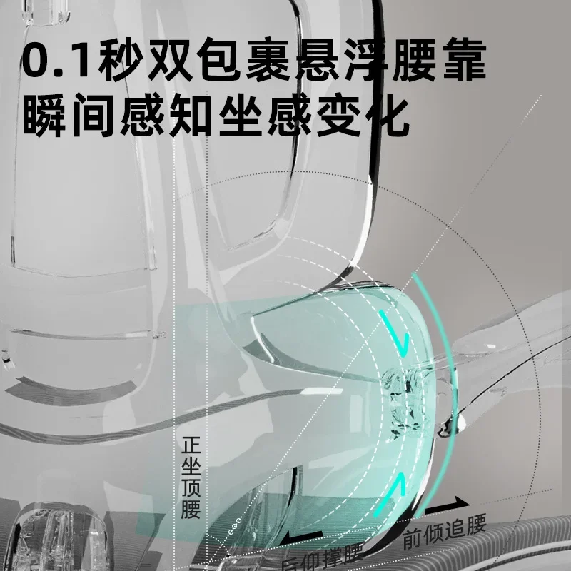 Ergonomic chair, home, breathable, lunch break, game e sports, sedentary comfort, office