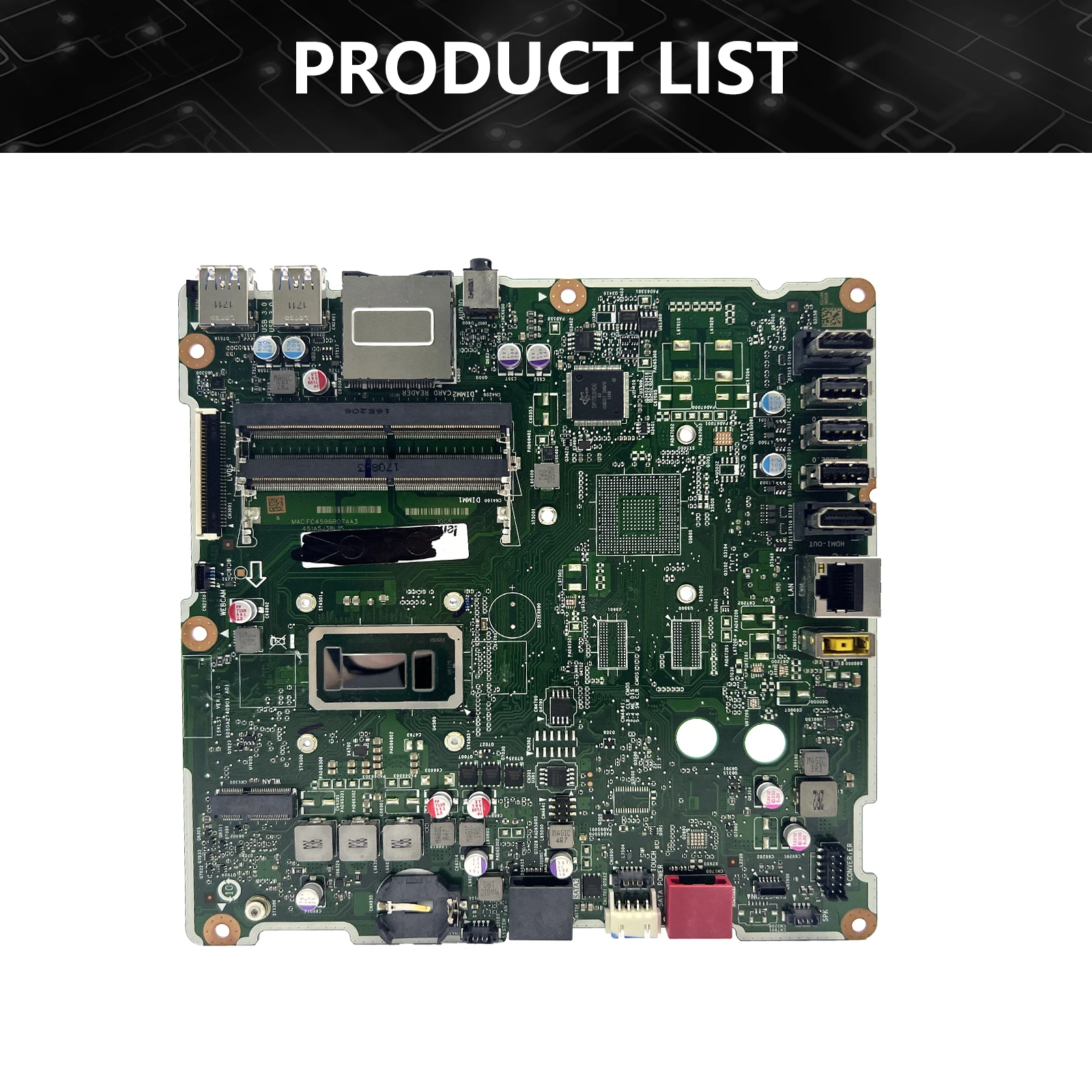 Placa-mãe para LENOVO AIO, Mainboard, CPU testado OK, 300-231SU, 00XG029, 6050A2740901, i3-6006U