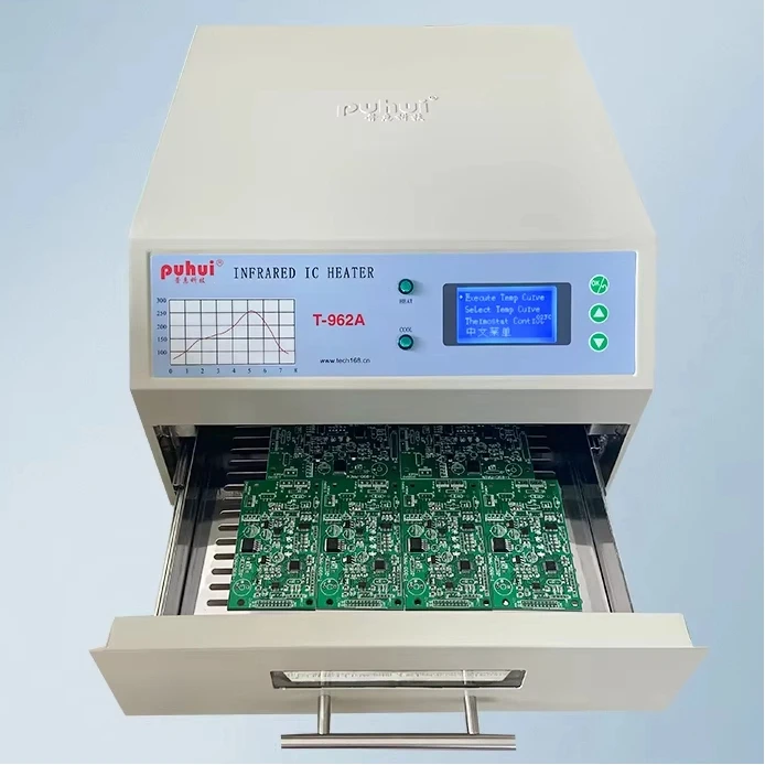T-962A Инфракрасный нагреватель IC Печь для оплавления BGA SMD SMT Паяльная станция 1500 Вт Печь для оплавления 300*320 мм