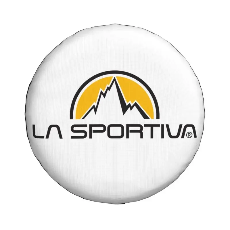 La Sportiva Logo Spare Wheel Tire Cover for Mitsubishi Pajero Jeep RV SUV Camper Vehicle Accessories 14