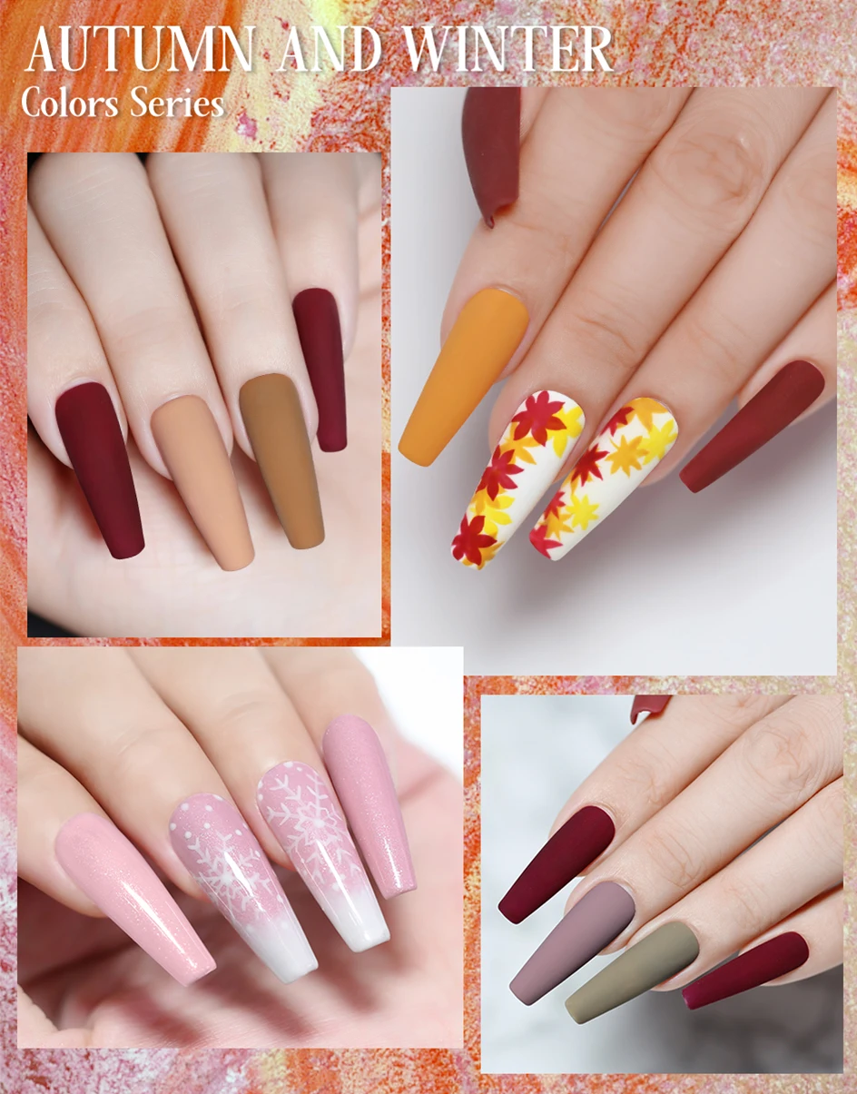 Arte Clavo HEMA TPO Free 15ml 12-teiliges Gel-Nagellack-Set Hochpigmentierte Regenbogen-Farbenpalette für Salon-Nageldesign – Detail 10