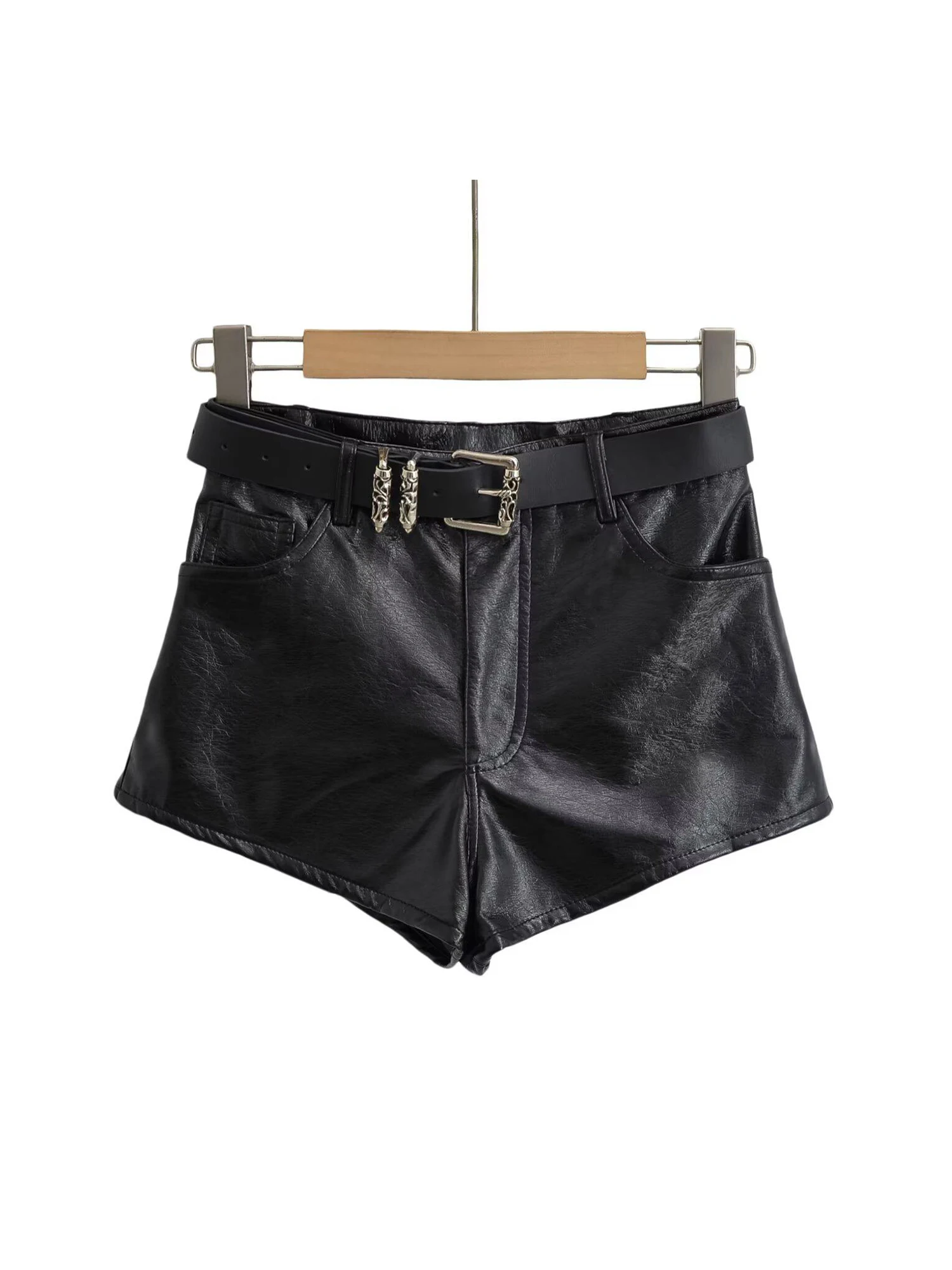 

Женские черные готические шорты из искусственной кожи Y2k Gyaru, винтажные шорты Harajuku Micro, популярные шорты Emo, одежда 2000-х годов, лето 2026