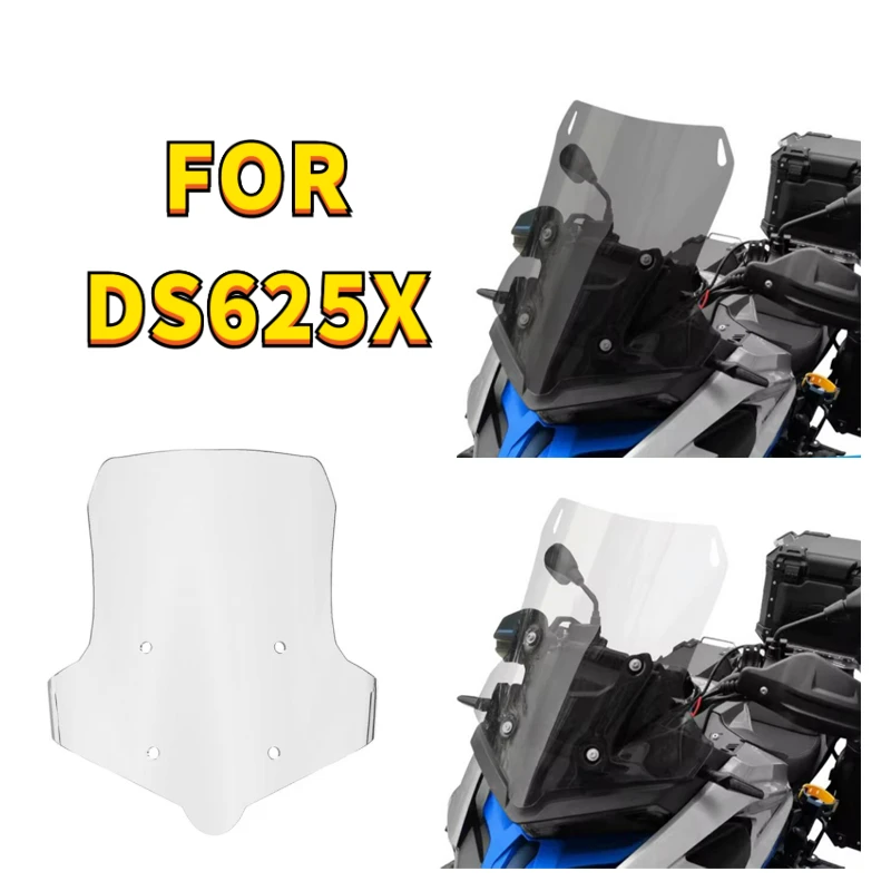 DS625X Accessories Motorcycle Windshield For LONCIN VOGE DS 625X DSX625 625 DSX DSX 625 Heightening Windscreens Deflector