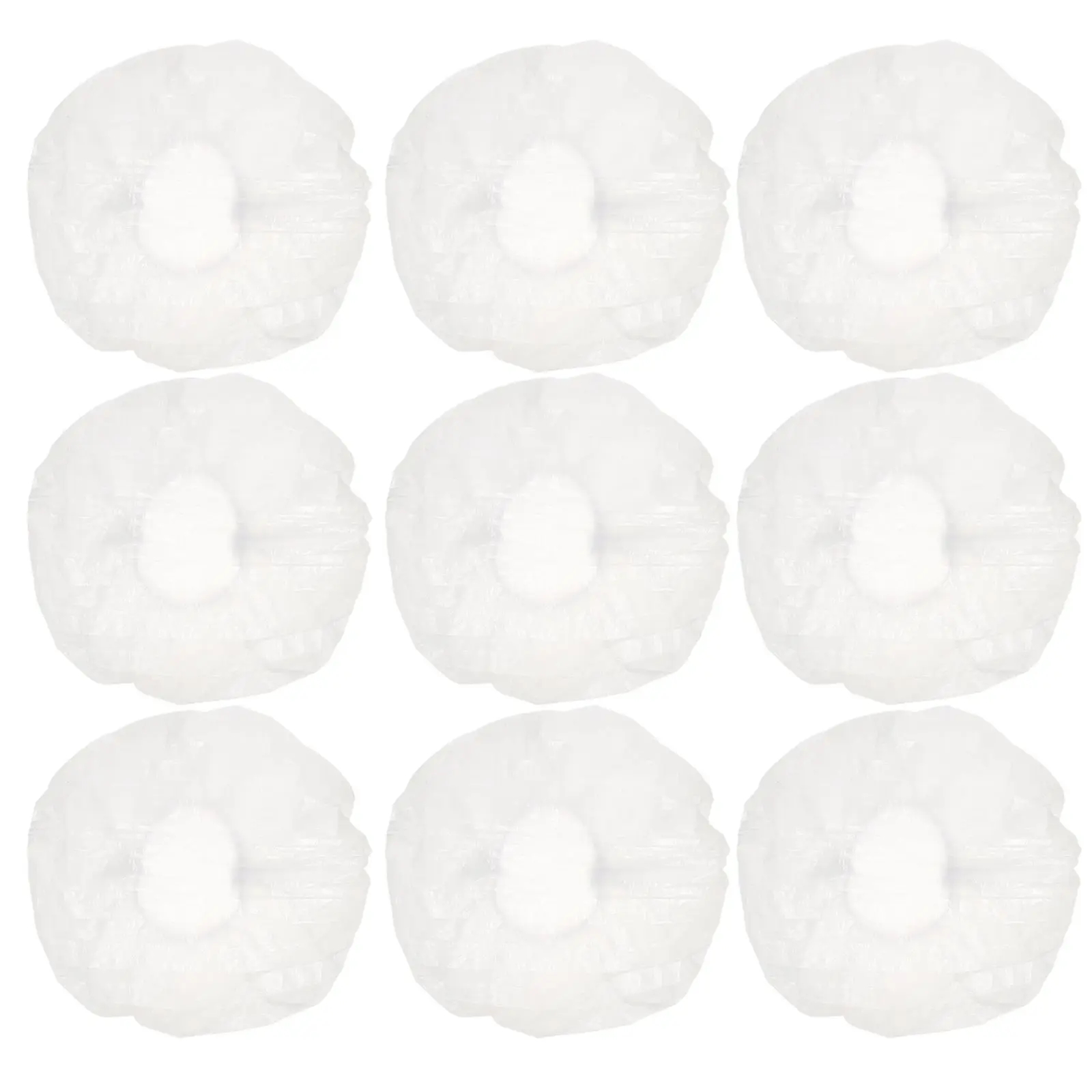 

200 Pcs Hair Care Waterproof Bathing Shower Hat Hat Disposable Bath Caps Home Women Female Bath Caps Salon PE Elastic Fit