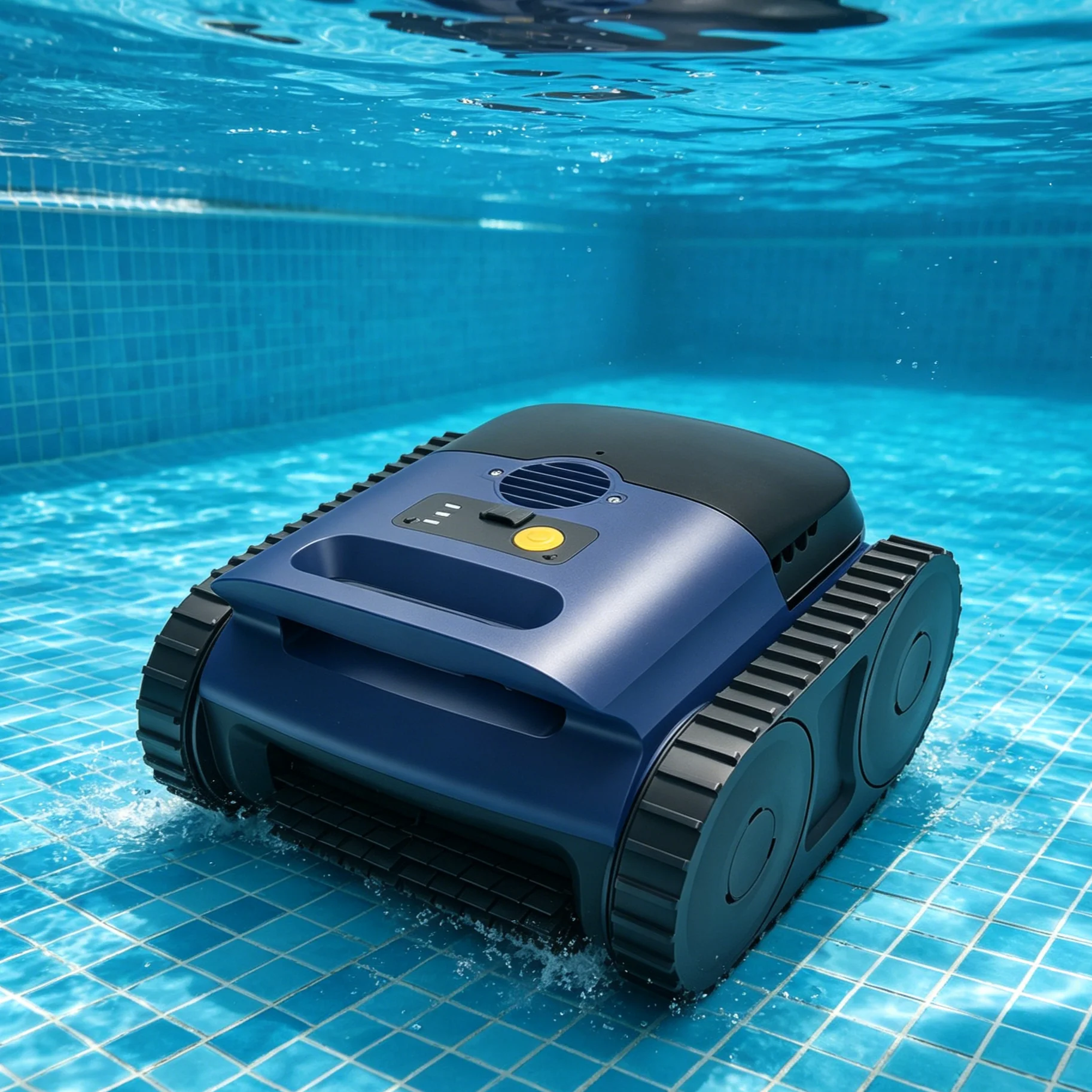 

Automatic Wireless Pool Cleaning Robot - Eco-friendly high-quality vacuum cleaner, can clean walls and floors, independent