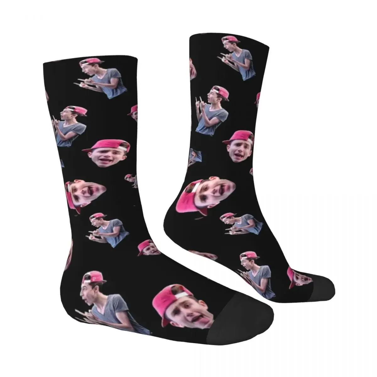 Statistical Timmy Socks Chalamet Timothee Novelty Stockings Winter Anti Skid Men Socks Medium Soft Printed Climbing Socks