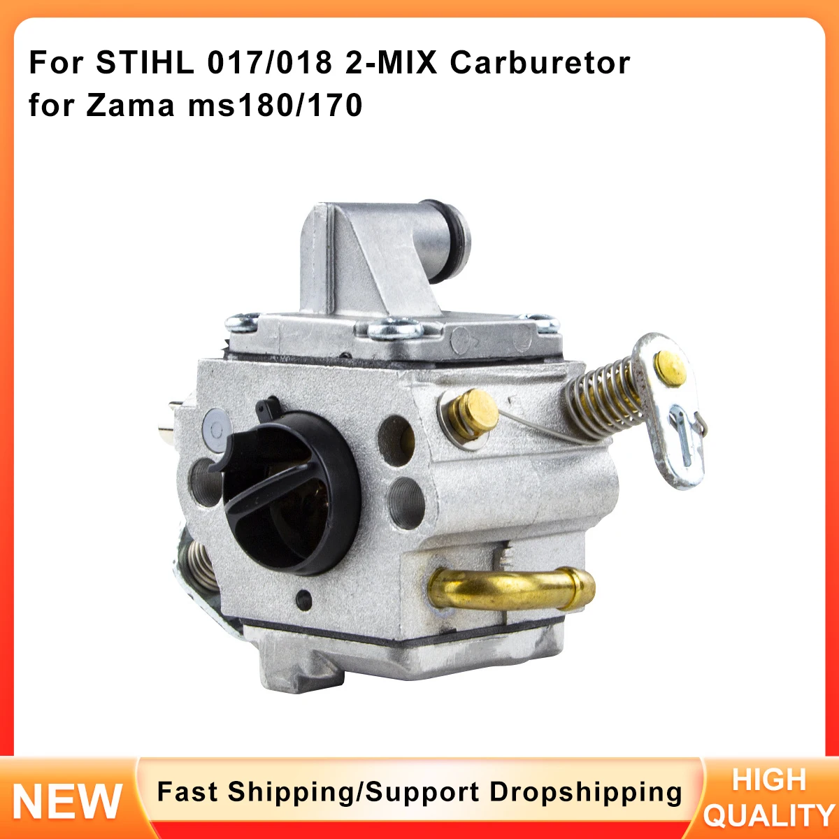 Replacement Carburetor for STIHL MS170 MS180 017 018 2-MIX - ZAMA C1Q-S286A OEM